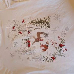 Christmas Scene Long Sleeve T-shirt
